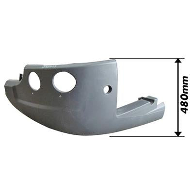 6594090-73 - FRONT BUMPER END - L/H - 480mm HIGH - SCANIA P/R TRUCK - 2009-   LOW BUMPER - R CAB