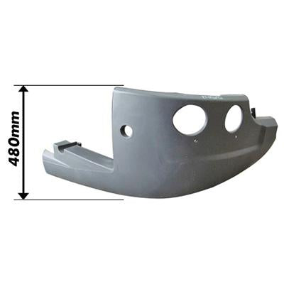 6594090-74 - FRONT BUMPER END - R/H - 480mm HIGH - SCANIA P/R TRUCK - 2009-   LOW BUMPER - R CAB