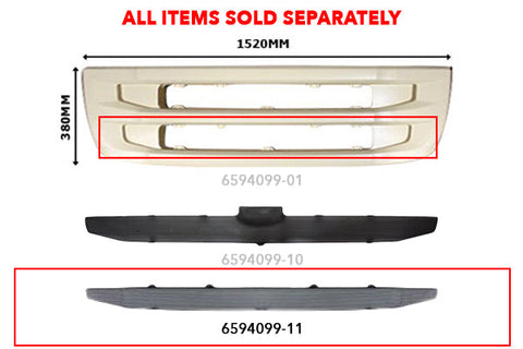 6594099-11 - GRILLE - LOWER - LOWER MESH INSERT - SCANIA R TRUCK - 2009-