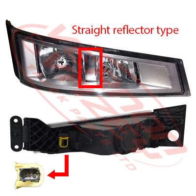 9013194-52 - FOG LAMP - R/H - TWIN BULB TYPE (3 PIN PLUG) - VOLVO FH 2013- ON /  FM 2013-2021