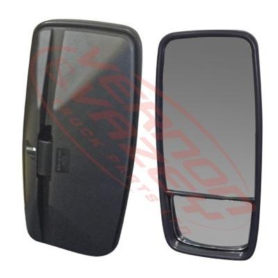 3186216-51 - MIRROR HEAD - L/H - SPLIT - 430mm x 200mm - HINO 700 SERIES 2002-